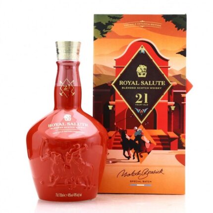 CHIVAS REGAL ROYAL SALUTE 21 YEARS POLO EDITION 750ML